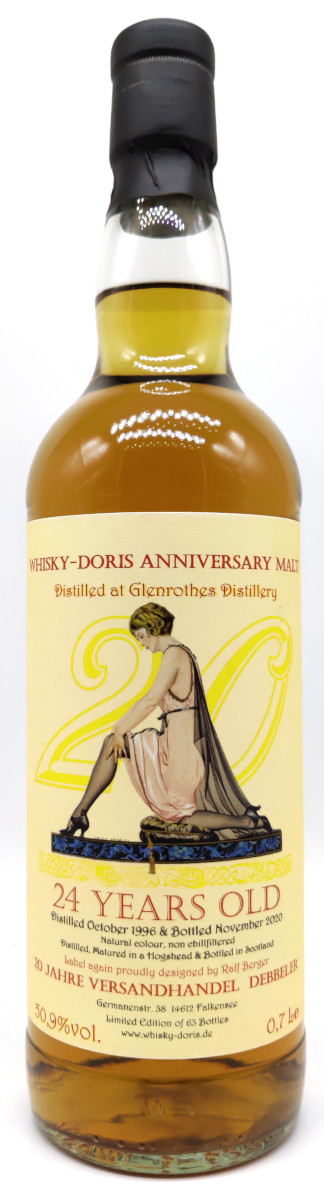 Glenrothes 1996 Whisky-Doris 20th Anniversary Malt